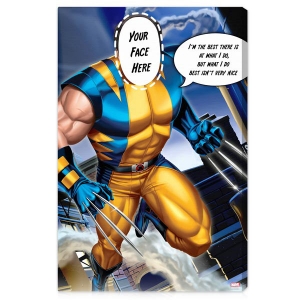 Custom Wolverine portrait makes the best superhero gift idea