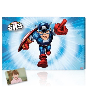 Super Hero Squad - Captain America "Fighting For Freedom"